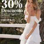 30% de descuento en el departamento de damas en Forever 21