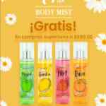 En Hang Ten llévate un body mist gratis con tus compras