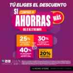 Promoción The Home Store Compra + Ahorra Más: Hasta 40% de descuento directo