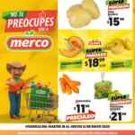 Ofertas Merco frutas y verduras del 10 al 12 de mayo