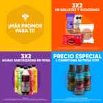 Promociones del mes Nutrisa: 3x2 en galletas, golosinas, aguas saborizadas y más