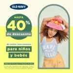 Promociones Old Navy: Hasta 40% de descuento en shorts, vestidos y prendas para niños y bebés