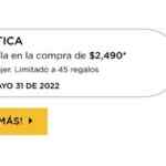 En Palacio de Hierro sombrilla de regalo en compras de $2,490 en Nautica