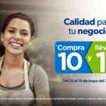 Promoción Sam's para tu negocio: Compra 10 y llévate 11 del 16 al 19 de mayo