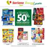Folleto Soriana Súper segundo al 50% de descuento fin de semana al 23 de mayo 2022