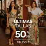 Rebajas Studio F de 50% de descuento en últimas tallas