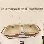 Promoción Suburbia Día de las Madres: set de refractarios Gratis en la compra de $2,100 en perfumería y cosméticos