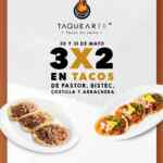 En Taquearte 3x2 en tacos sólo hoy