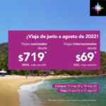 Promoción de verano Volaris: Vuelos nacionales de junio a agosto desde $719 e internacionales desde $69 dólares