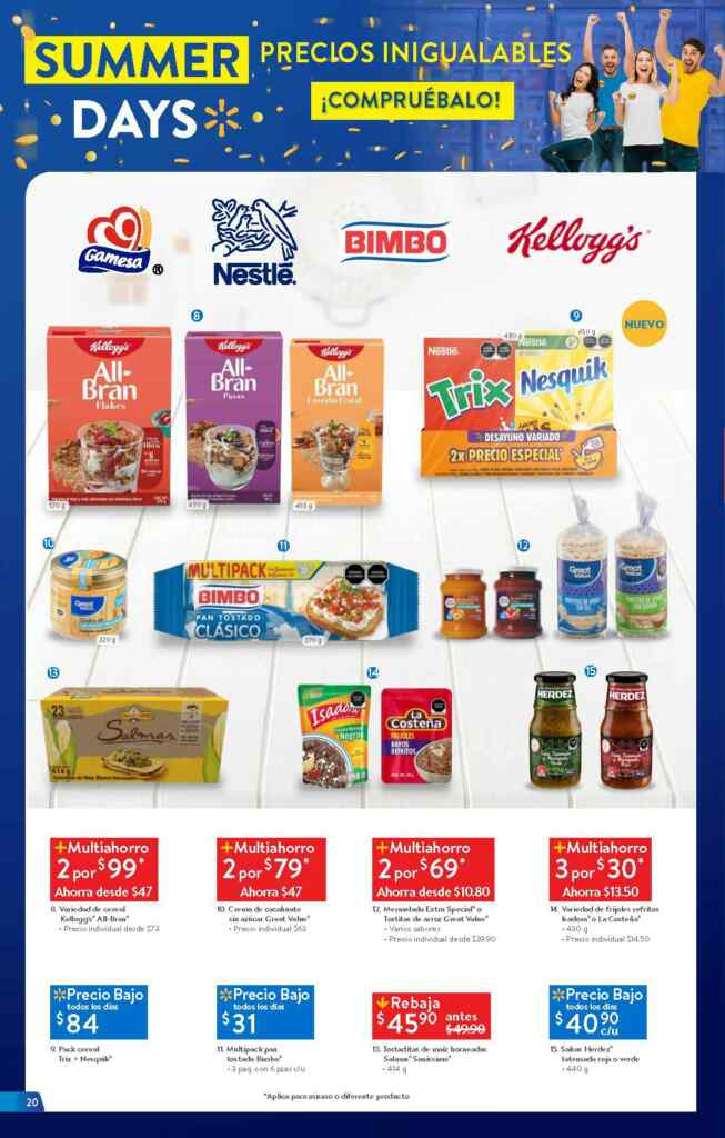 Folleto Walmart Hot Sale 2022 del 23 al 31 de mayo