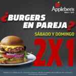 2x1 en hamburguesas en Applebees este fin de semana