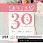 Venta Especial para Mamá The Home Store: Hasta 30% de descuento