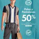 Promoción C&A Día del Padre: Segundo a mitad de precio en polos y pantalones
