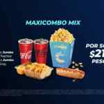 Cupón Cinépolis Maxicombo a precio especial al comprar tus boletos en app y web
