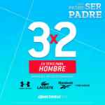 3x2 en tenis de hombre en dportenis esta semana por el Día del Padre