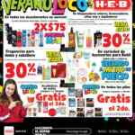Folleto HEB Verano Loco del 3 al 9 de junio: 3x2, productos gratis con tus compras y más