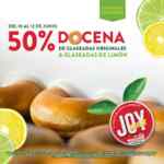 En Krispy Kreme docena glaseada y glaseada de limón a mitad de precio este fin de semana