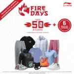 Li-Ning Hot Sale extendido: Hasta 50% de descuento y envío gratis
