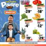 Ofertas Merco frutas y verduras del 14 al 16 de junio