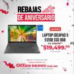 Rebajas de Aniversario Office Depot: hasta 50% de descuento y hasta 18 Meses sin intereses