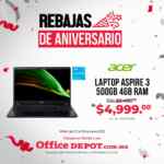 Rebajas de Aniversario Office Depot: hasta 50% de descuento y hasta 18 Meses sin intereses