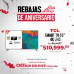 Rebajas de Aniversario Office Depot: hasta 50% de descuento y hasta 18 Meses sin intereses