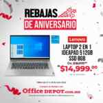 Rebajas de Aniversario Office Depot: hasta 50% de descuento y hasta 18 Meses sin intereses