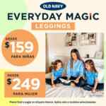 En Old Navy Leggings para niñas desde $159 y para mujeres desde $249