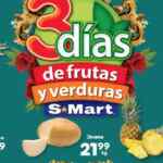 Ofertas S-Mart 3 días de frutas y verduras del 14 al 16 de junio