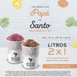 Promoción Santa Clara Día del Padre: 2x1 en litros de helado