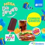 Mega Día Sendero 28 de junio: Combo Burger King gratis y más en centros comerciales participantes