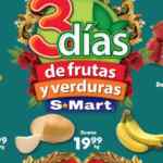 Ofertas S-Mart 3 días de frutas y verduras del 7 al 9 de junio