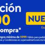 Cupón Walmart de $200 de descuento en tu primer compra en línea de $999 o más