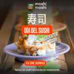 Promoción Moshi Moshi Día del Sushi: 2x1 en sushi de banda hoy 18 de junio