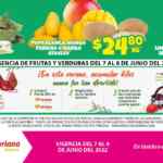 Ofertas Soriana Mercado en frutas y verduras 7 y 8 de junio 2022