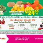 Ofertas Soriana Mercado en frutas y verduras 7 y 8 de junio 2022
