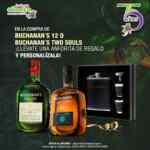 En Bodegas Alianza anforita de regalo en la compra de un whisky Buchanans
