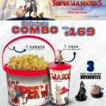 Combo Cinemex Supermascotas con cubeta palomera, vaso y Top Figurine por $169