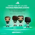 Promoción Dportenis: Figura tipo Funko personalizada a los primeros 500 que compren el jersey de la Selección Mexicana