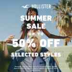 Rebajas Hollister: Hasta 50% de descuento