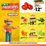 Ofertas Merco frutas y verduras del 12 al 14 de julio