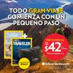 Promoción National Geographic: Suscripción anual (16 revistas) + maleta + envío gratis por $679