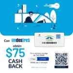 Código TAG Pase de $75 de cashback en tu primera recarga