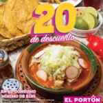 20% de descuento en El Portón con cupón de Facebook