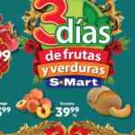 Ofertas S-Mart 3 días de frutas y verduras del 12 al 14 de julio