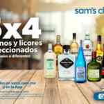 En Sams Club 5x4 en vinos y licores seleccionados del 12 al 18 de julio