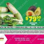 Ofertas Soriana Mercado en frutas y verduras 5 y 6 de julio 2022