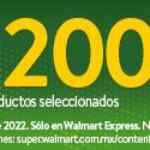 Cupon Walmart Express de $200 de descuento en productos de temporada