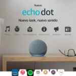 2 Bocinas inteligentes Echo Dot con Alexa a sólo $1098 (precio normal $1,299 cada una)