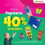 Julio Regalado 2022: 40% de descuento en papelería